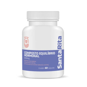 manipulado com 60 capsulas para equilíbrio hormonal