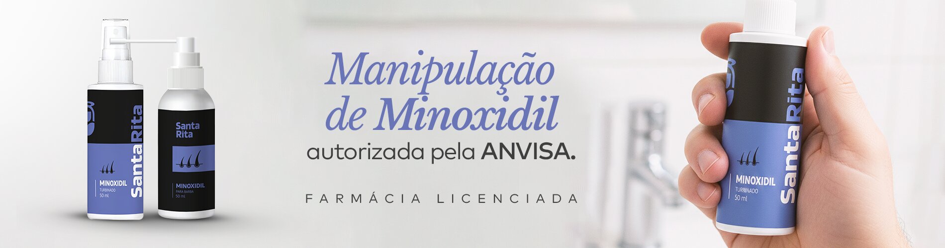 Minoxidil Farmácia Santa Rita